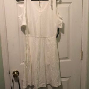 New York & Company Cold-shoulder dress